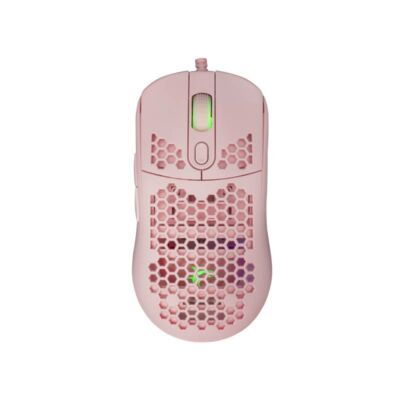 White Shark GM-5007P GALAHAD gamer egér,pink, 6400 dpi